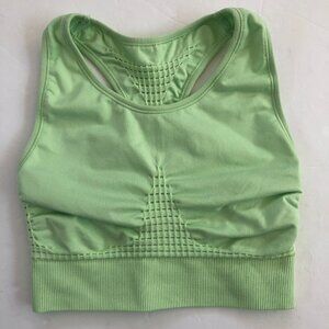 Sweaty Betty Light Green Stamina Workout Bra XS